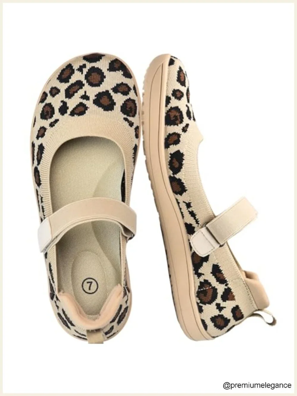Wide Toe Knit Ballet Flats - Slip On Barefoot Comfort Shoes for Women Casual